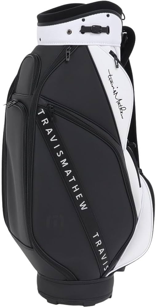 トラヴィスマシュー ゴルフバッグ ブラック TRAVISMATHEW トラヴィスマシュー ゴルフ キャディバッグ TWILL